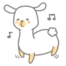 Alpaca, Dog or what. sticker #8063539