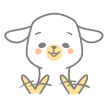 Alpaca, Dog or what. sticker #8063565