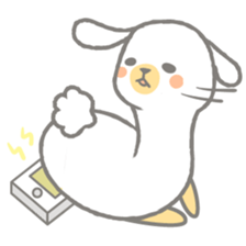 Alpaca, Dog or what. sticker #8063567