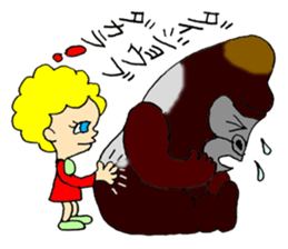 I Love May sticker #8063614