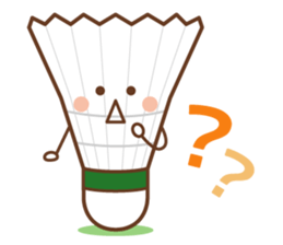 I love badminton! 2 sticker #8063900