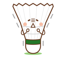 I love badminton! 2 sticker #8063908