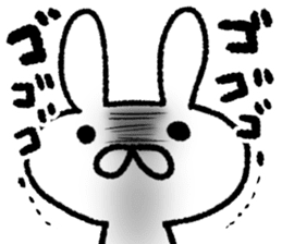 Daily life of a surreal rabbit1 sticker #8064741