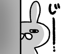 Daily life of a surreal rabbit1 sticker #8064753