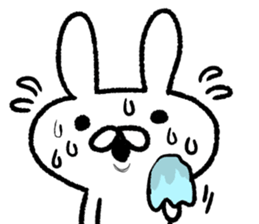 Daily life of a surreal rabbit1 sticker #8064755