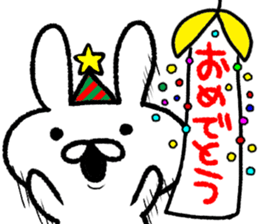 Daily life of a surreal rabbit1 sticker #8064769