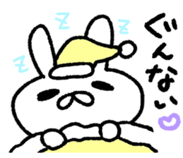 Daily life of a surreal rabbit1 sticker #8064771