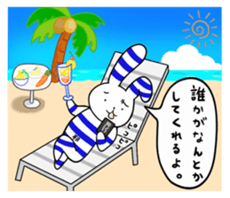 Yokoshima Rabbit. sticker #8065527