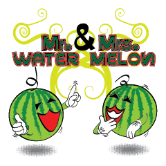 Mr. & Mrs. WATER MALON