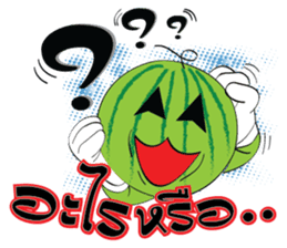 Mr. & Mrs. WATER MALON sticker #8065638