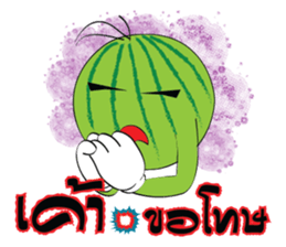 Mr. & Mrs. WATER MALON sticker #8065641