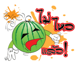 Mr. & Mrs. WATER MALON sticker #8065647