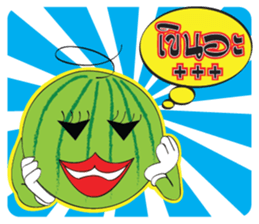 Mr. & Mrs. WATER MALON sticker #8065648
