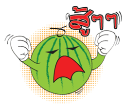 Mr. & Mrs. WATER MALON sticker #8065654