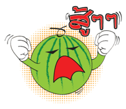 Mr. & Mrs. WATER MALON sticker #8065654