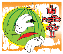 Mr. & Mrs. WATER MALON sticker #8065669