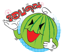 Mr. & Mrs. WATER MALON sticker #8065675