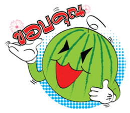 Mr. & Mrs. WATER MALON sticker #8065675