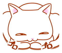 Mischievous kitty sticker #8065712
