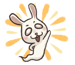 The Ghost Bunny sticker #8066236