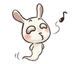 The Ghost Bunny sticker #8066239