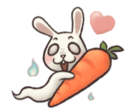 The Ghost Bunny sticker #8066243