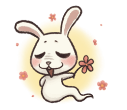 The Ghost Bunny sticker #8066246