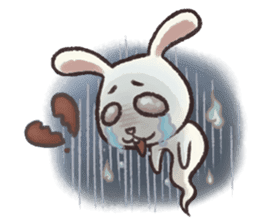 The Ghost Bunny sticker #8066247