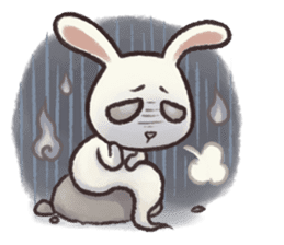 The Ghost Bunny sticker #8066251