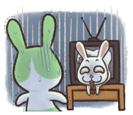 The Ghost Bunny sticker #8066253