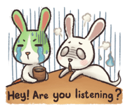 The Ghost Bunny sticker #8066257