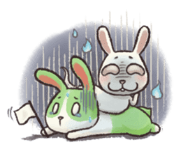 The Ghost Bunny sticker #8066258