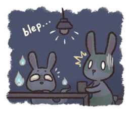 The Ghost Bunny sticker #8066259