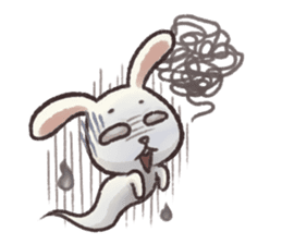 The Ghost Bunny sticker #8066260