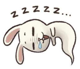 The Ghost Bunny sticker #8066261