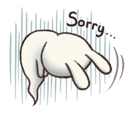 The Ghost Bunny sticker #8066262