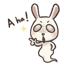 The Ghost Bunny sticker #8066264