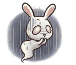 The Ghost Bunny sticker #8066265