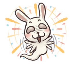 The Ghost Bunny sticker #8066267