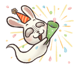 The Ghost Bunny sticker #8066271