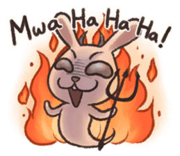 The Ghost Bunny sticker #8066273