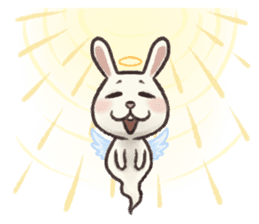 The Ghost Bunny sticker #8066275