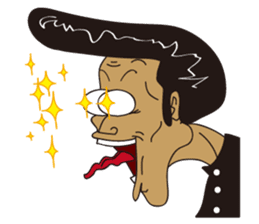 Japanese BAD Boy in Old Style sticker #8067358