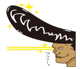 Japanese BAD Boy in Old Style sticker #8067362