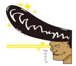 Japanese BAD Boy in Old Style sticker #8067362