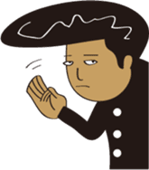 Japanese BAD Boy in Old Style sticker #8067364