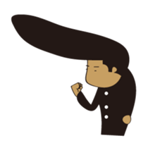 Japanese BAD Boy in Old Style sticker #8067373