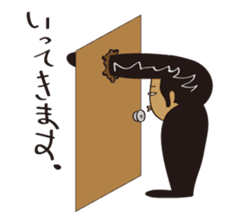 Japanese BAD Boy in Old Style sticker #8067376