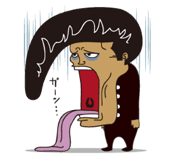 Japanese BAD Boy in Old Style sticker #8067384