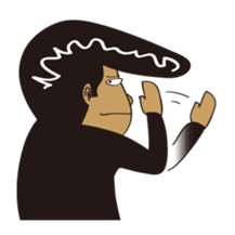 Japanese BAD Boy in Old Style sticker #8067389